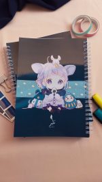 ⁦lined notebook⁩ - الصورة ⁦2⁩